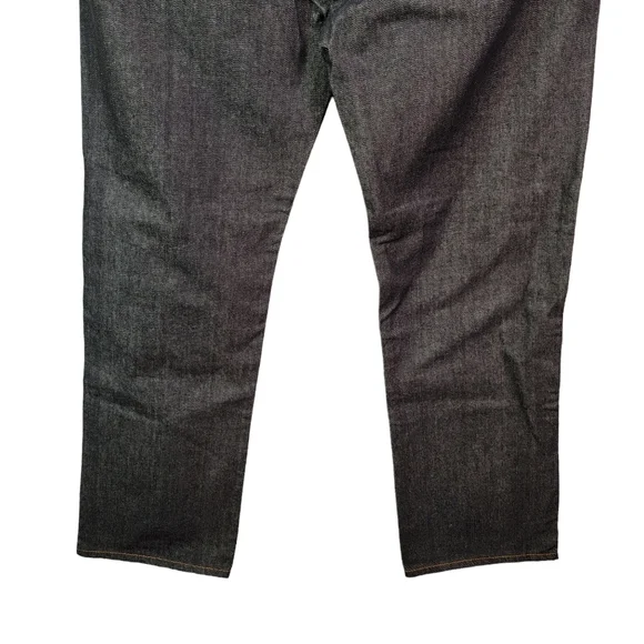 Phat Farm Vintage Y2K Baggy Wide Leg Hip Hop Black Wash Denim Jeans Men's 40x34